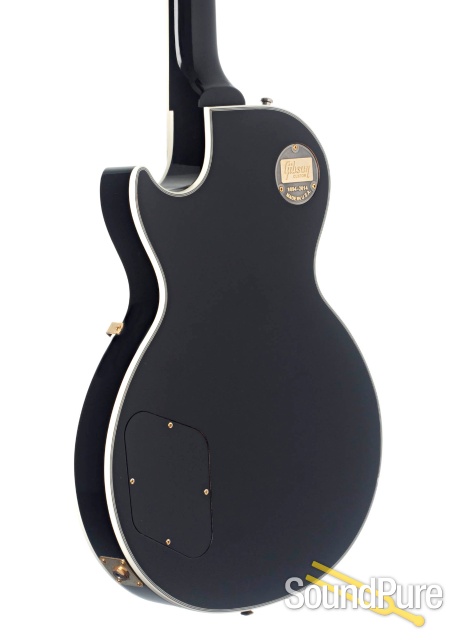 Gibson CS LP Custom Black Electric Guitar #404207 - Used — image 2