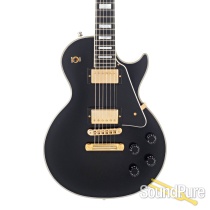 Gibson CS LP Custom Black Electric Guitar #404207 - Used Gibson CS LP Custom Black Electric Guitar #404207 - Used