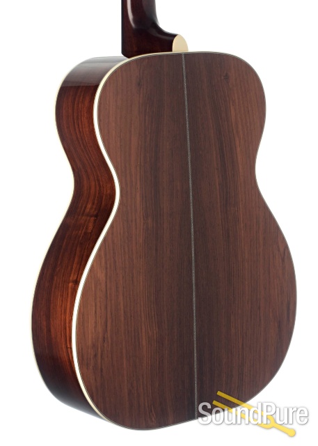 Huss & Dalton TOM-R Sitka/Honduran Rosewood #5034 - Used — image 2