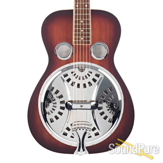 Gold Tone Paul Beard Signature Mahogany Resonator - Used — image 1