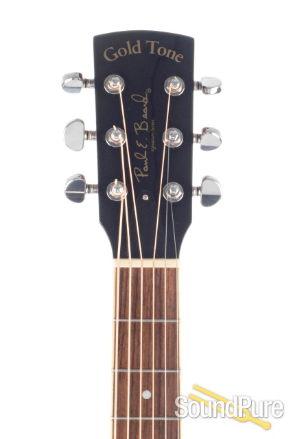 Gold Tone Paul Beard Signature Mahogany Resonator - Used — image 5