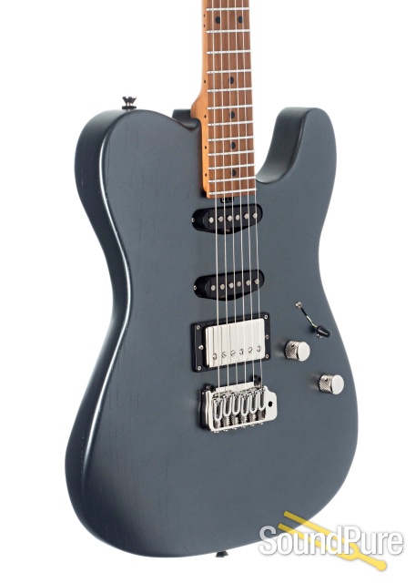 Tuttle Custom Classic ST Open Pore Satin Metallic Gray #676 — image 3