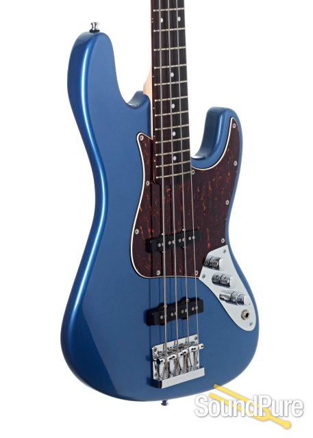 Mayones Jabba 4 Metallic Blue Bass #JAC1612226 - Used — image 3