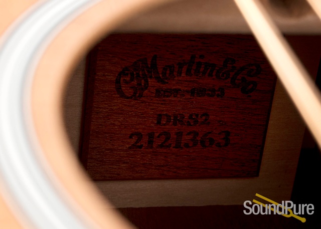 Martin DRS2 Spruce/Sapele Acoustic/Electric #2121363 - Used — image 3