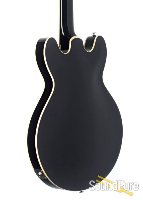 Collings I-35 LC Deluxe Jet Black Semi-Hollow #191389 - Used — image 2