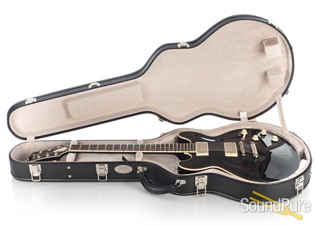 Collings I-35 LC Deluxe Jet Black Semi-Hollow #191389 - Used — image 4