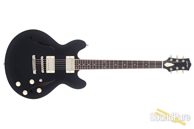Collings I-35 LC Deluxe Jet Black Semi-Hollow #191389 - Used — image 8