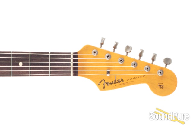 Fender CS 1960 Strat Heavy Relic Sunburst #R110064 - Used — image 4
