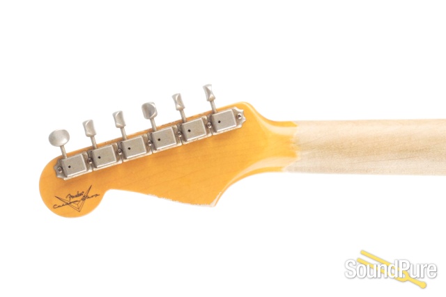 Fender CS 1960 Strat Heavy Relic Sunburst #R110064 - Used — image 7