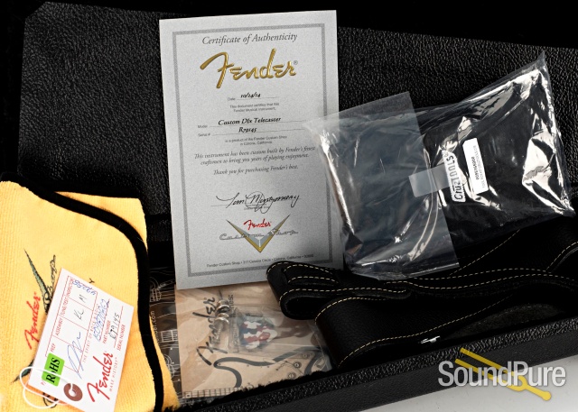 Fender CS Custom Deluxe Tele Cobalt Blue #R79145 - Used — image 5