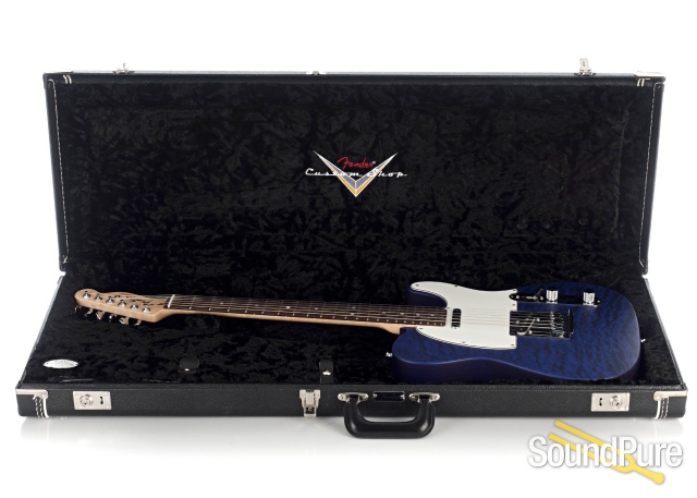 Fender CS Custom Deluxe Tele Cobalt Blue #R79145 - Used — image 6