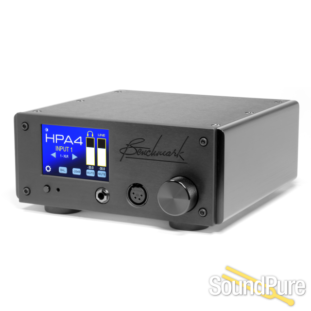 Benchmark Media HPA4 Headphone/Line Amplifier (Black) — image 1