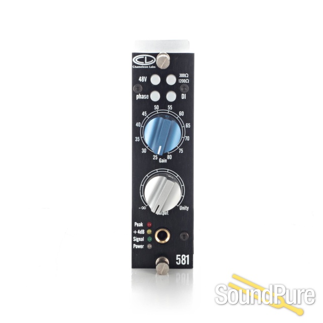 Chameleon Labs 581 500-Series Microphone Preamplifier - Used — image 1