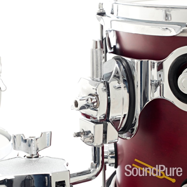 DW 4pc Design Series Limited Edition Drum Set - Deep Cherry — image 4
