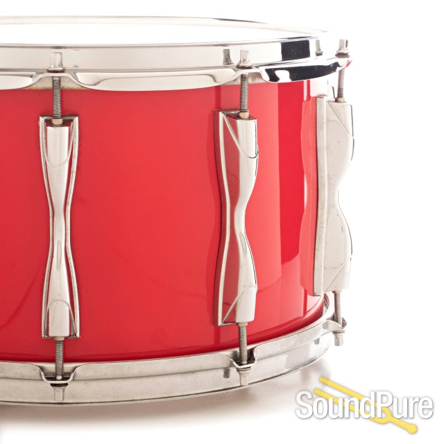 Yamaha 8x14 SD980RP Recording Custom Snare Drum Red Lacquer — image 3