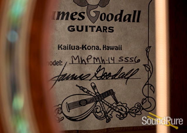 Goodall Parlor All Mahogany Acoustic Guitar #5556 - Used — image 3