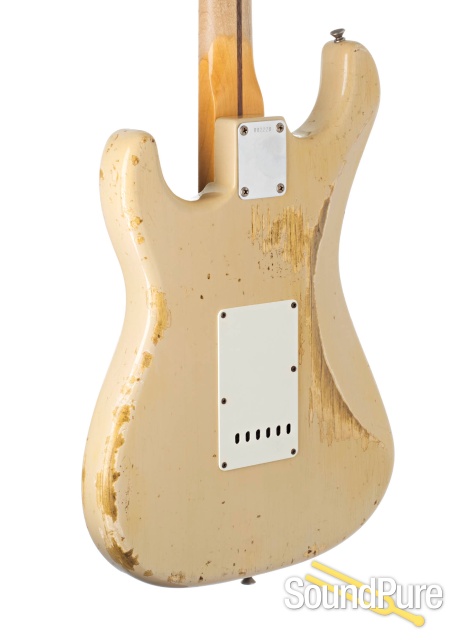 Fender CS '56 Stratocaster Relic Desert Sand #R82228 - Used — image 2