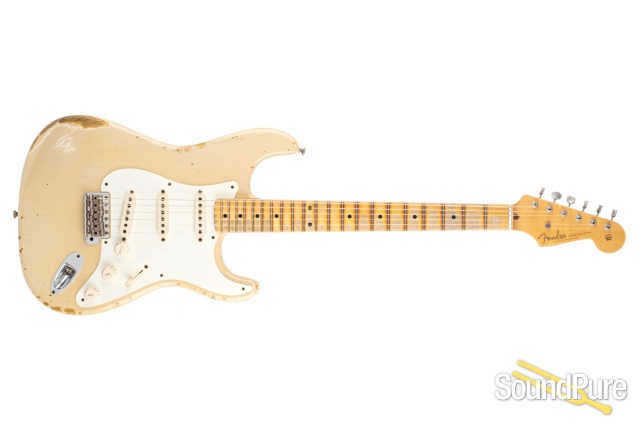 Fender CS '56 Stratocaster Relic Desert Sand #R82228 - Used — image 9