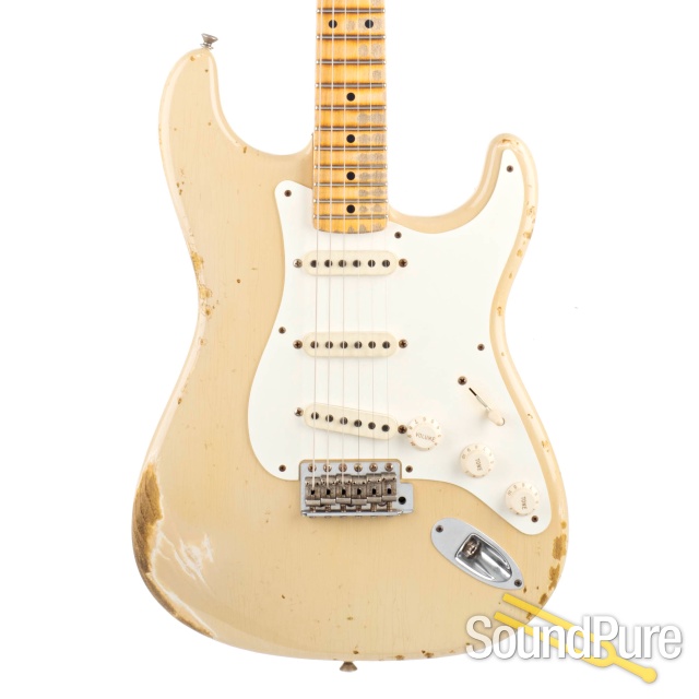 Fender CS '56 Stratocaster Relic Desert Sand #R82228 - Used — image 1