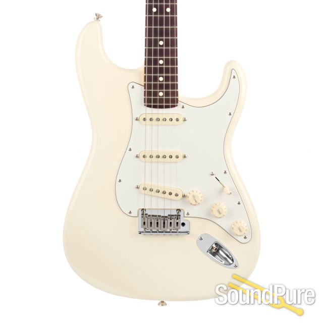 Fender American Pro Strat Olympic White #US19023551 - Used — image 1