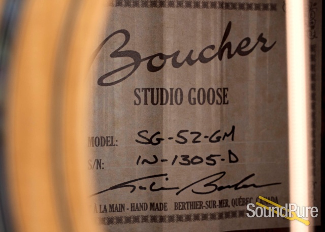 Boucher SG-52-GM Adirondack/EIR Acoustic #IN-1305-D — image 4