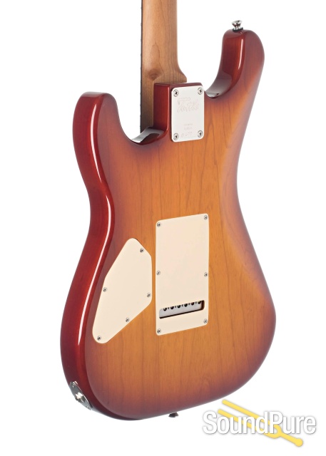 Tuttle Custom Classic S Cherry Burst Electric Guitar #677 — image 2