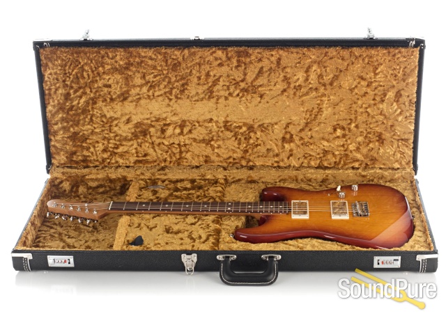 Tuttle Custom Classic S Cherry Burst Electric Guitar #677 — image 4