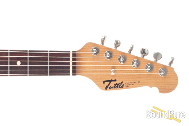 Tuttle Custom Classic S Cherry Burst Electric Guitar #677 — image 5