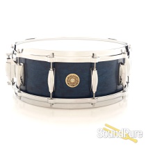 Gretsch 5.5x14 USA Custom Maple Snare Drum-Satin Azure Gretsch 5.5x14 USA Custom Maple Snare Drum-Satin Azure