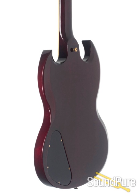 Gibson '67 SG Custom Reissue Dark Cherry #93012412 - Used — image 2