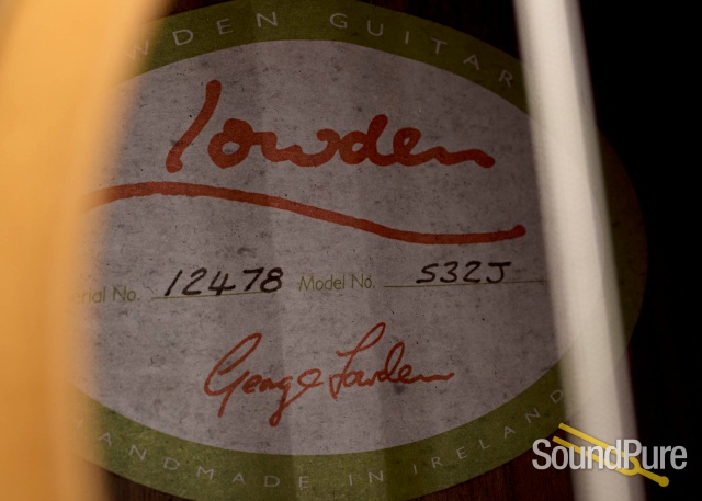 Lowden S-32J Alpine Spruce/IRW Acoustic/Nylon #12478 - Used — image 3