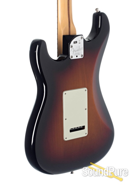 Fender Am Deluxe Strat 3-Color Sunburst #US15017896 - Used — image 3