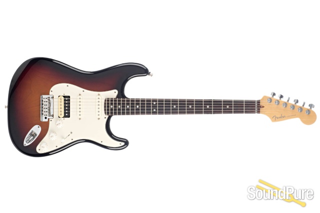 Fender Am Deluxe Strat 3-Color Sunburst #US15017896 - Used — image 10
