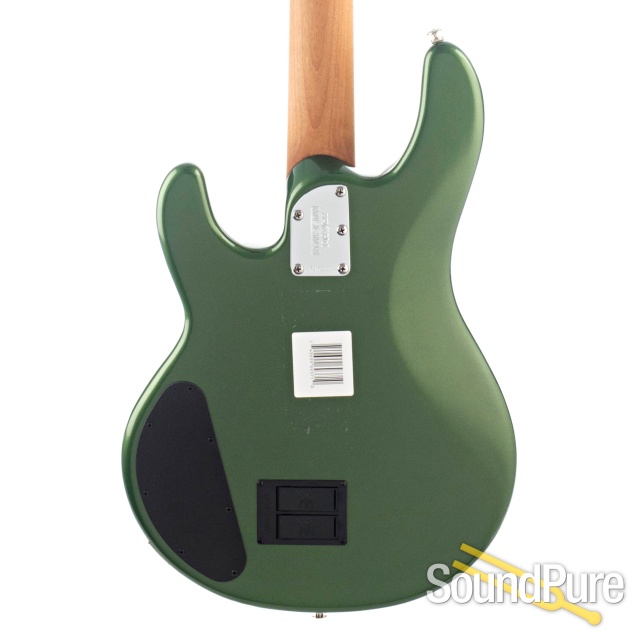 Ernie Ball StingRay Special HH Charging Green #F96133 - Used — image 7