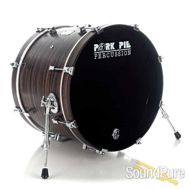 Pork Pie 3pc Maple Drum Set- Macassar Ebony 12/14/20 — image 2