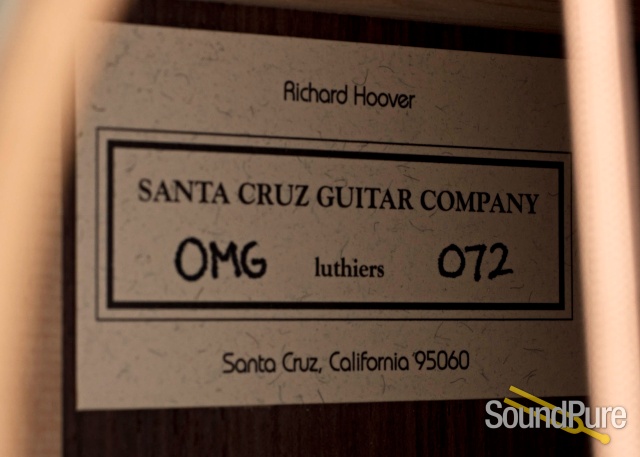 Santa Cruz OM Grand Sitka/Rosewood Acoustic #072 - Used — image 4