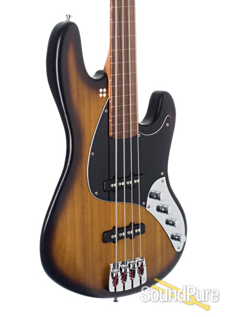 Sandberg California TT4 SL Fretless Tobacco SB #37537 - Used — image 3