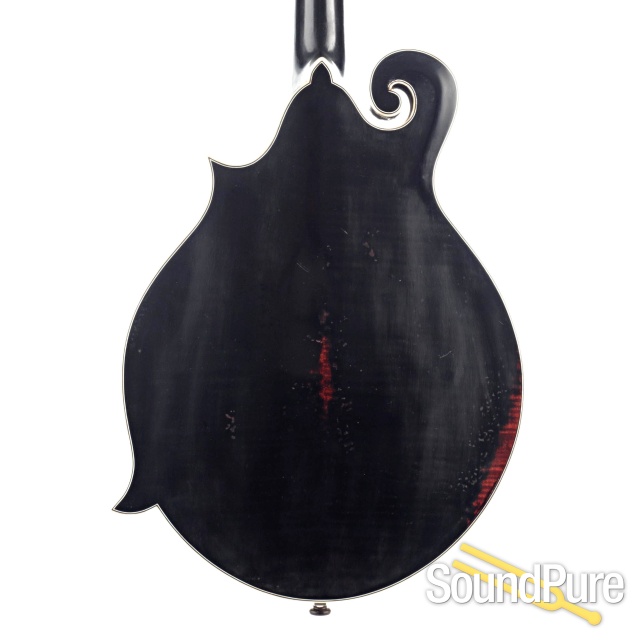 Eastman MD814/v Black Addy/Maple F-Style Mandolin #N2102366 — image 4