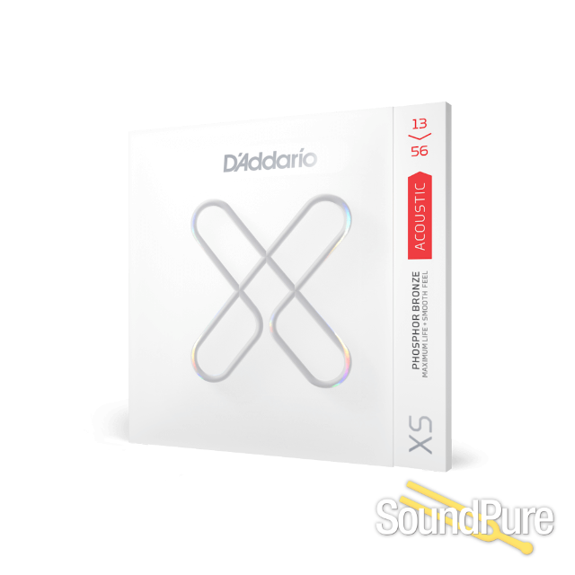 D'Addario XS Phosphor Bronze 13-56 Acoustic Guitar Strings — image 3