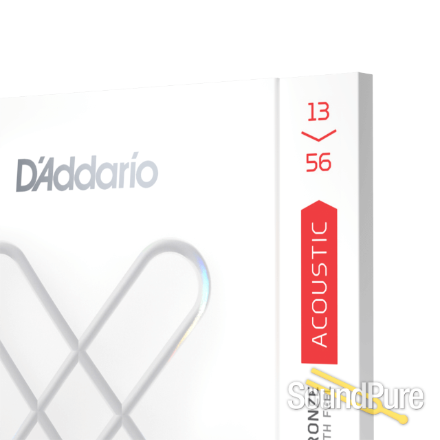 D'Addario XS Phosphor Bronze 13-56 Acoustic Guitar Strings — image 4