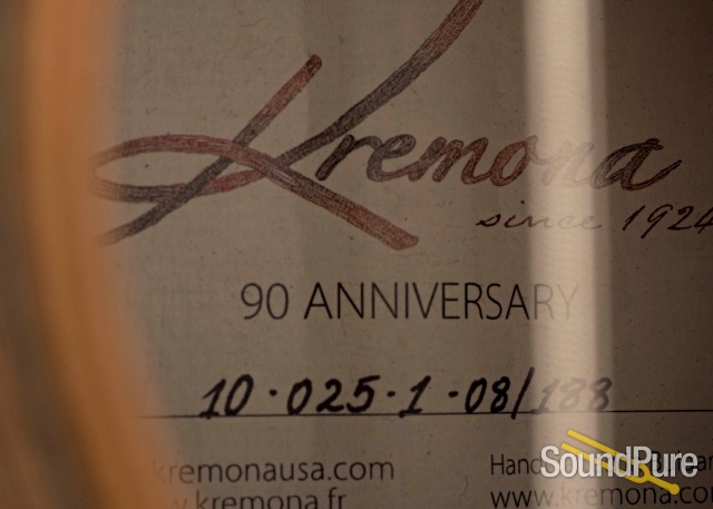 Kremona 90th Anniversary Guitar #10-025-1-08/188 - Used — image 4