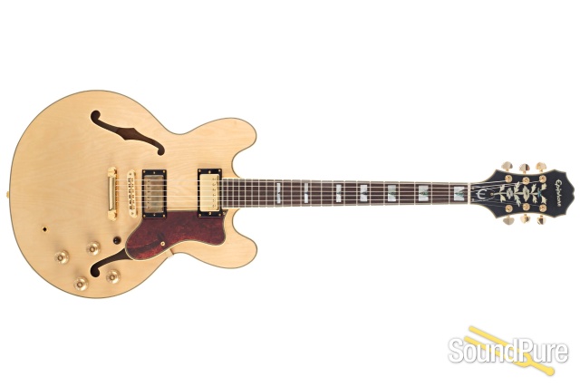 Epiphone Sheraton II Blonde Semi-Hollow #09071500112 - Used — image 8
