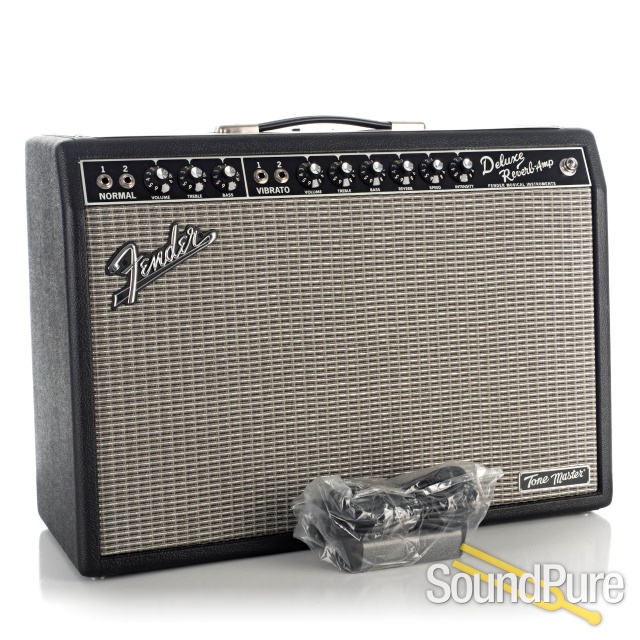 Fender Tone Master Deluxe Reverb Amp #B-819274 - Used — image 3