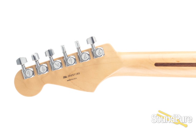 Fender Am Deluxe Ash Strat Cherry Sunburst #10051190 - Used — image 5