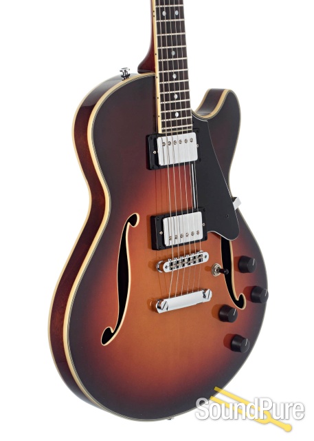Comins GCS-1ES Autumn Burst Semi-Hollow #112078 - Used — image 3