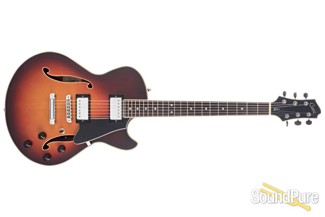 Comins GCS-1ES Autumn Burst Semi-Hollow #112078 - Used — image 8
