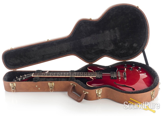 Gibson Memphis ES-335 Dot Cherry Burst #124290303 - Used — image 4