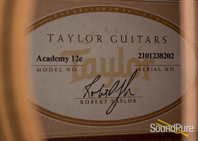 Taylor Academy 12e Sitka/Sapele #2101238202 - Used — image 4