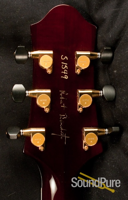 Benedetto Bravo Honey Blonde/Espresso S1549 Archtop Guitar — image 11