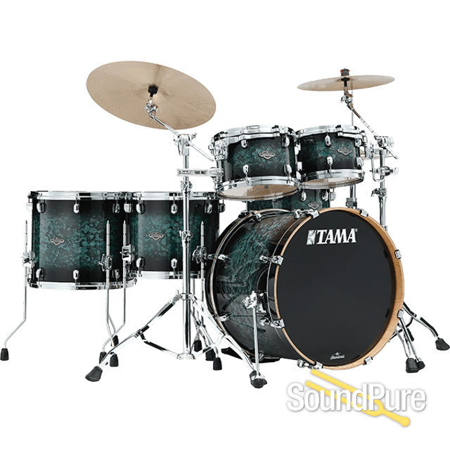 Tama 5pc Starclassic Performer Maple Birch Drum Set-Blue Bur